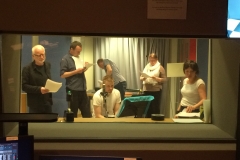 Man - in the studio with Jack Lowden, Iain McDiarmid